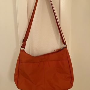 Orange Baggallini nylon purse OS